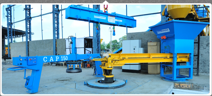 CAP 150 Concrete Pipe Making Machine